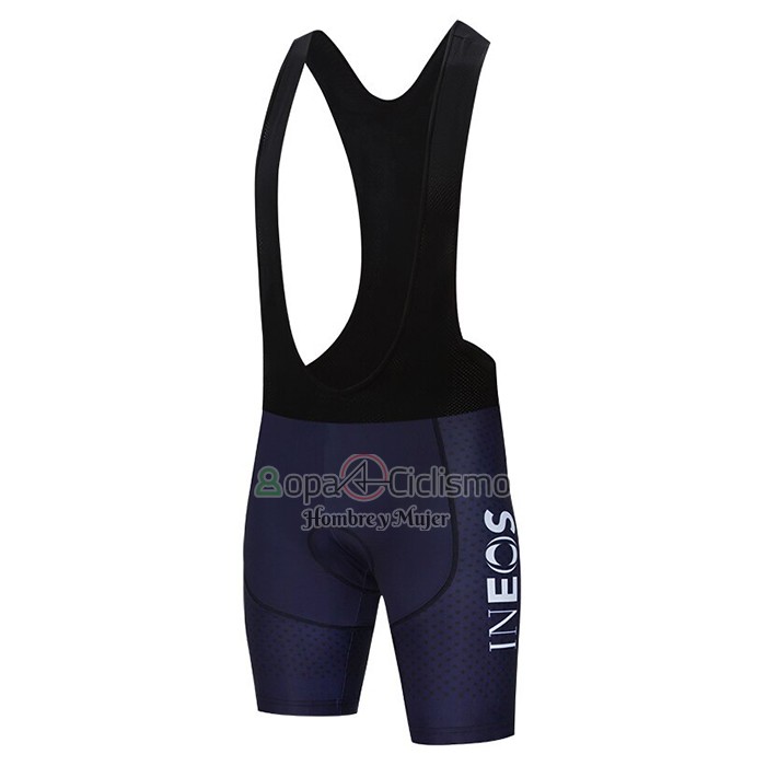 Ineos Grenadiers Ropa Ciclismo Culotte Corto 2021 Mangas Cortas Blanco